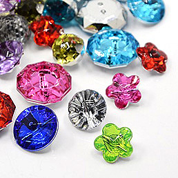 Rhinestone Buttons