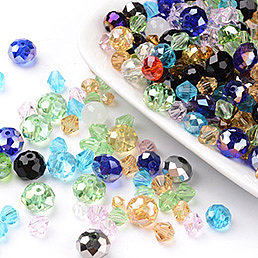 Electroplate Glass Beads