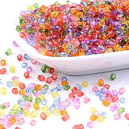 Transparent Acrylic Beads
