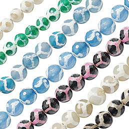 Tibetan Style dZi Beads
