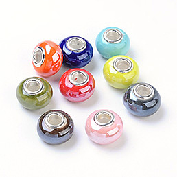 Porcelain European Beads