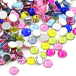 Acrylic Rhinestone Cabochons