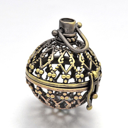 Bead Cage Pendants