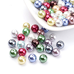 Glass Pearl Beads