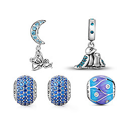 Sterling Silver European Beads