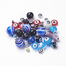 Evil Eye Lampwork Beads