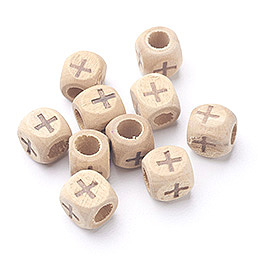 Wood European Beads