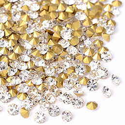 Glass Rhinestone Cabochons