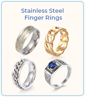 Stainless Steel Finger Rings